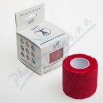 KinesioMAX Cohesive elastické samofixační červená 5 cm x 4,5 m – Sleviste.cz