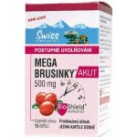 Swiss NatureVia Mega brusinky Akut 15 kapslí – Hledejceny.cz