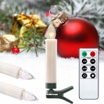 DecoKing LED bezdrátové svíčky na vánoční stromeček 30ks – Zboží Mobilmania