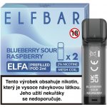 Elf Bar ELFA cartridge 2 Pack Blueberry Sour Raspberry 20 mg – Zboží Dáma