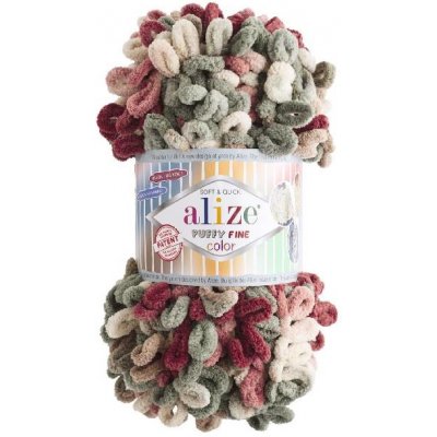 Přize Alize Puffy Fine Color 6039 – Zboží Dáma Přize Alize Puffy Fine Color 6039 – Zboží Dáma