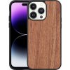 Pouzdro a kryt na mobilní telefon Apple Pouzdro PROTEMIO 50077 FOREST Dřevěný kryt Apple iPhone 14 Pro ROSEWOOD