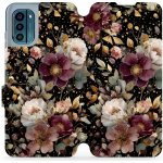 Mobiwear - Nokia G21 / Nokia G11 - V169S Zlatavé kvítky – Sleviste.cz