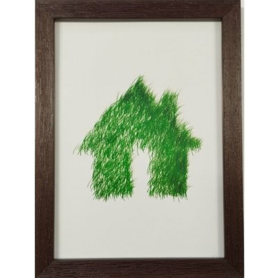 Bondecor Fotorám - plastový strukturovaný, lišta 1611, hnědý Velikost: 21x30 – Zboží Živě