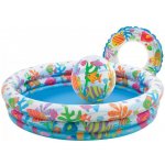 Intex 59469 Rybičky set (bazén+míč+kruh) – Zboží Mobilmania