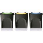 Prosperplast IKWB25S3 3 x 25 L Sada 3 Černá – Sleviste.cz