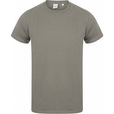 SF Men Prodloužené strečové triko Skin Fit s elastanem Khaki – Hledejceny.cz