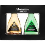 Metelka Absinthe Naturelle + Verdoyante 60% 2 x 0,2 l (set) – Zboží Dáma