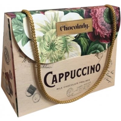 Chocolady Cappuccino pralinky s krémovou náplní 170 g – Zboží Dáma