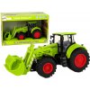 Auta, bagry, technika Lean Toys Velký traktor s třecím pohonem zelených kol