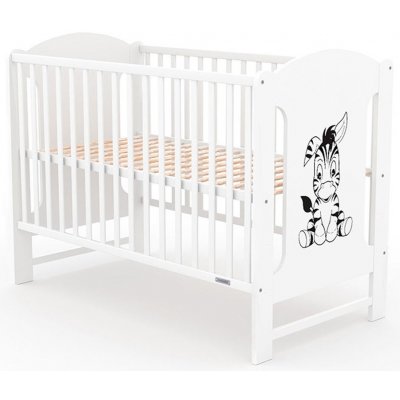 Dětská postýlka New Baby ELSA Zebra bílá Barva: Bílá