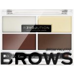 Revolution Relove Colour Cult Dark sada na úpravu obočí 3,2 g – Hledejceny.cz