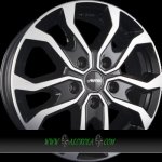 Autec Kiso 6,5x16 5x130 ET66 black polished | Zboží Auto