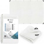 Springos Krycí plachta s oky 3x4 m 100g PE GA2179 bílá – Sleviste.cz