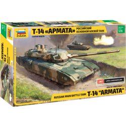 Zvezda Model Kit tank 3670 Russian Modern Tank T-14Armata CF 32-3670 1:35