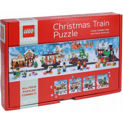 LEGO Chronicle Books® Vánoční vlak 4x100 dílků – Zboží Dáma LEGO Chronicle Books® Vánoční vlak 4x100 dílků – Zboží Dáma