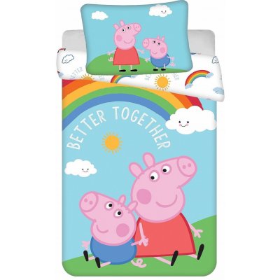 Dadka Vracov Peppa Pig 132 povlečení 40 x 60 ,100 x 135 cm