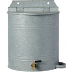 Ib Laursen nástěnná nádrž na vodu s kohoutkem a mýdlenkou Rustic 10,5 l šedá barva černá barva smalt – Sleviste.cz