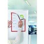 Magnetofix Magnetický rámeček A4 červený 5 ks – Zboží Živě