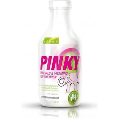 Akuna Pinky multivitamín pro děti 480 ml
