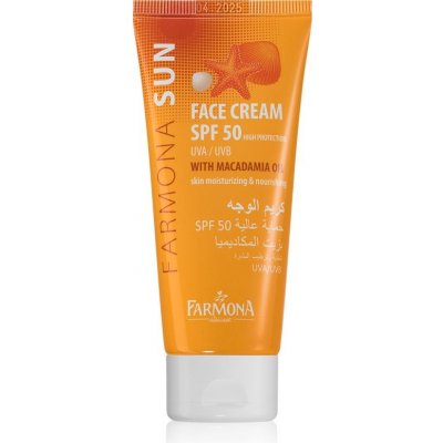 Farmona Sun with Macadamia Oil ochranný krém pro normální a suchou pleť SPF50 50 ml