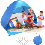 Dewur 2-4 lůžkový stan plážový pop-up ochrana UV kemp pláž zahrada – Hledejceny.cz