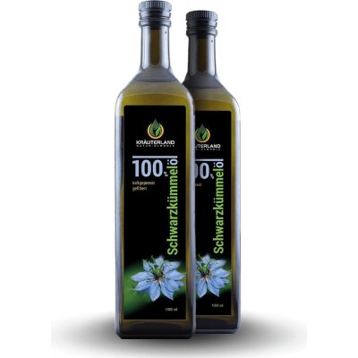 Kräuterland 100% olej z černého kmínu 2 l