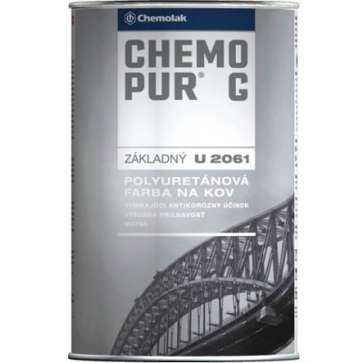 Chemolak U 2061 Chemopur G polyuretanová základní barva 0110 4,0 L
