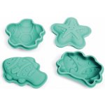 Bigjigs Toys Silikonové formičky zelené Eggshell – Zboží Dáma