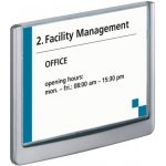 Durable Informační štítek CLICK SIGN - 149 x 105,5 mm, šedý – Zboží Dáma