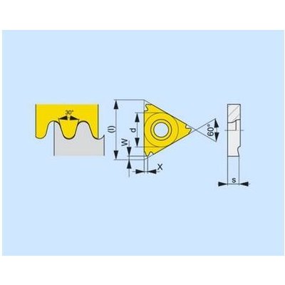 Soustružnické VBD závitové + zapichovací 80017867 / 6755351 TN RD INT C3 -S- PRAMET - PM-TN-16NR080RD-T8030 – Zboží Mobilmania
