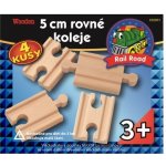 Brio Mini koleje rovné spojky 54 mm 4 ks 33333 – Zboží Mobilmania