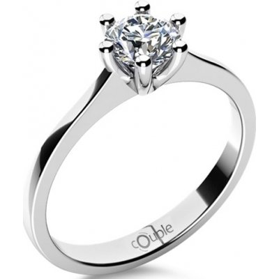 Couple Menorka zásnubní prsten s diamantem 585/1,80gr 6869090 – Zboží Mobilmania