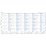 Filofax horizontální kalendář 2025 plánovací AJ A5 – Zboží Živě