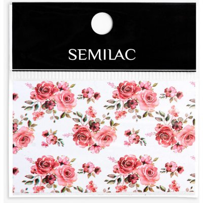 27 Semilac Nail transfer foil Flowers – Hledejceny.cz