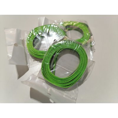 reflexní tkaničky 120 cm, 1 pár - více barev barva: zelená – Zboží Mobilmania