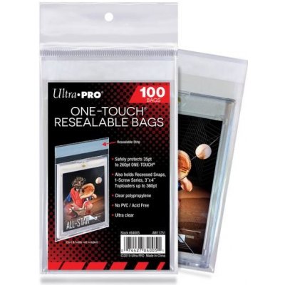 Ultra Pro One Touch Resealable Bags – Zbozi.Blesk.cz