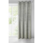 EUROFIRANY ZATEMŇOVACÍ ZÁVĚS NA KROUŽCÍCH ALUVIA 140X250 CM ŠEDÁ – Hledejceny.cz