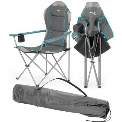 Nils Camp rybářská židle NC3080 šedá – Sleviste.cz
