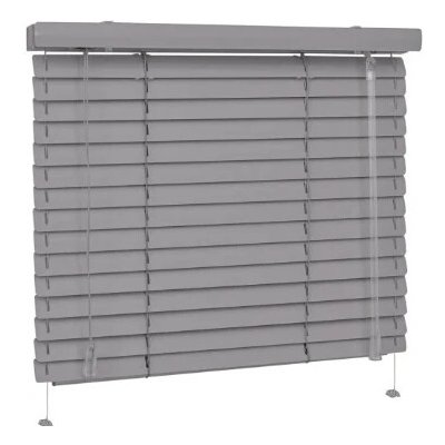 Rolmeister Hliníkové žaluzie vnitřní 25 mm 600 x 1300 mm Šedá – Hledejceny.cz