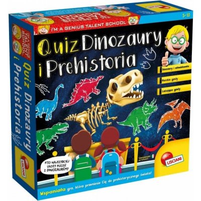 Lisciani Kvíz Dinosauři a prvotní člověk – Hledejceny.cz