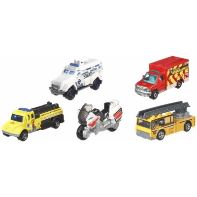 Mattel Matchbox 5 ks angličák policie – Hledejceny.cz