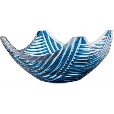 Bohemia Crystal Broušená mísa Linum 280 mm