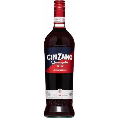 Cinzano Vermouth Rosso 15% 0,75 l (holá láhev) – Zboží Dáma