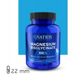 Natios Magnesium Bisglycinate 500 mg + B6 elem. hořčík 100 mg 90 veg. kapslí – Hledejceny.cz