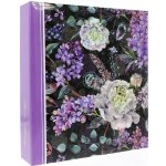 Gedeon Fotoalbum samolepicí DRS-50 Flower 11 fialové – Zboží Živě
