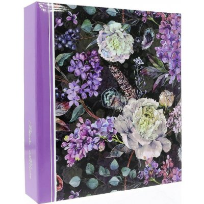 Gedeon Fotoalbum samolepicí DRS-50 Flower 11 fialové – Zboží Živě