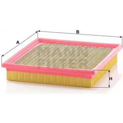 MANN FILTER Vzduchový filtr C 24 100 – Hledejceny.cz