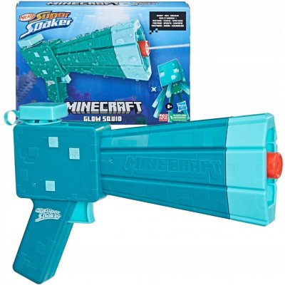 Nerf Super Soaker Minecraft Glow Squid – Zboží Dáma