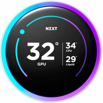 NZXT Kraken Elite 360 RGB White RL-KR36E-W2 – Zboží Mobilmania